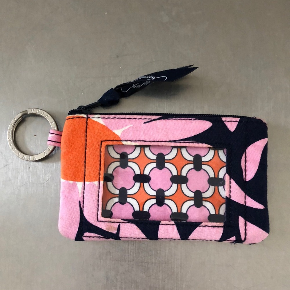 Vera Bradley keychain wallet